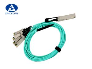 Quality 850nm AOC Active Optical Cable , 100g QSFP28 To 4x25g SFP28 wholesale