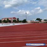 Spike Resistant Permeable Sandwich System Running Track Aging Resistance