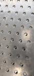 10-1500mm 316L Stainless Sheet BA Perforated Plate Steel For Foodstuff