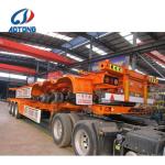 Steel 20FT 40FT Container Long Lifetime Chassis Skeleton Semi Trailer with