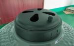 Green SGS Pizza Charcoal Ceramic 18 Inch Kamado Grill