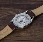 Mens 42mm Mechanical Chronograph Watch Stainless and Tungsten Steel