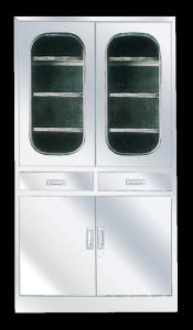 Quality Free Standing Hospital Medicine Cabinet Hospital Medical Instrument With Window wholesale