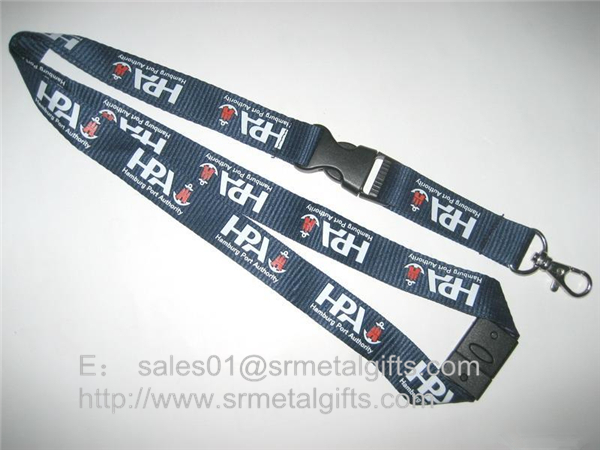 imprint polyester neck strap