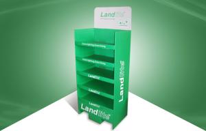 Quality Customized Green Foldable Cardboard Display Stands To Dinnerware Products wholesale