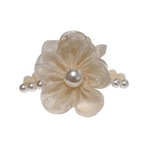 Quality Pure and Fresh Pearl Flower Hair Claw Clip wholesale