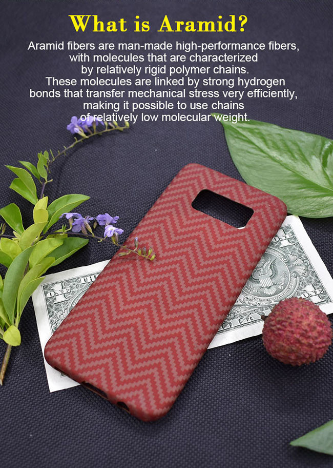 Low Flammability Minimalist Samsung S10 Aramid Phone Case