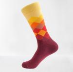 Breathable Trendy Mens Socks Colorful Business Party Dress Cotton Novelty Fun