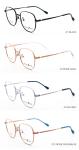 Square Eyeglasses Frames Temple Adjustable β Titanium Unique 66356