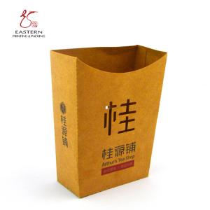 Quality Food Snack Recycled Cardboard Packaging , Kraft Cardboard Boxes 350gsm wholesale