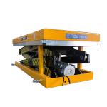 4000kg Double Scissor Hydraulic Lift Table Max Height 2050mm