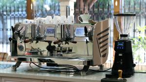 Quality 4200W Stainless Steel Espresso Coffee Maker , 9 Bar Pressure Espresso Machine wholesale