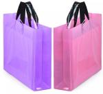 Cloth Packaging, Apparel Bags, Merchandise Pink and Purple Thick Plastic PVC