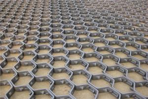 Quality 50X50mm Silver Hexmesh Refractory Hexagon Expanded Metal Grating wholesale