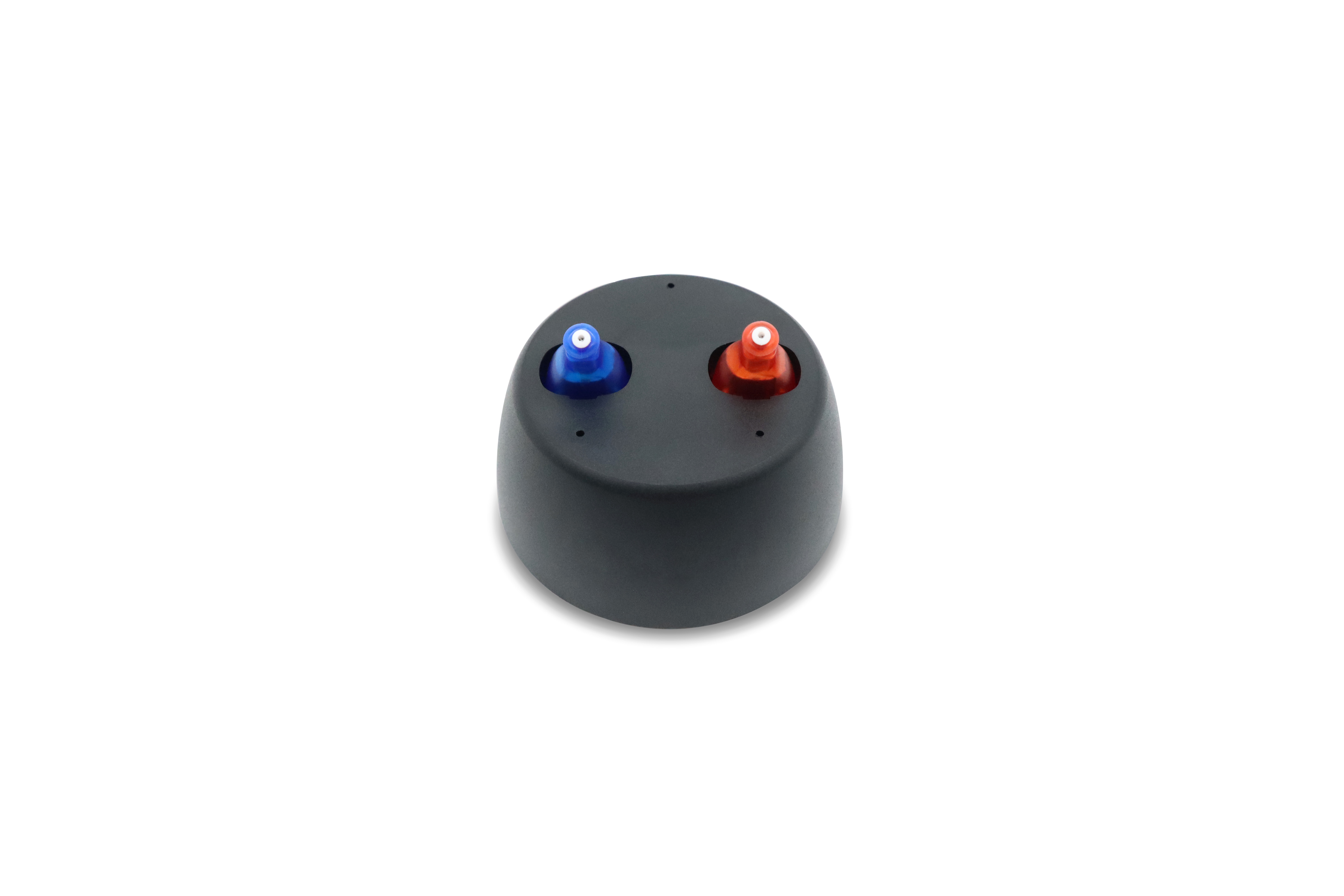 CIC Ear Device For Deaf Invisible Hearing Aids Red And Blue