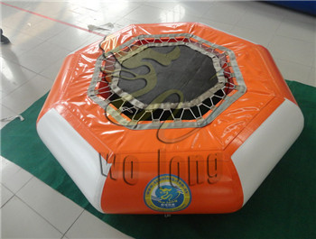 exciting inflatable water games / cheap inflatable water trampoline