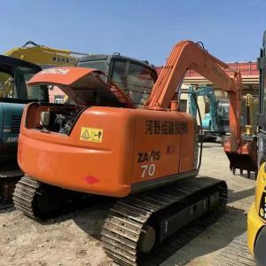 Quality Smooth Operation ZX70 Excavator With Original Hydraulic Valve And 7T Operating Weight wholesale