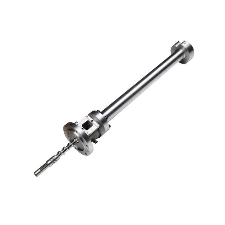 Pipe Extruder Single Screw And Barrel Separation Vented Type For Plastic Extruder Machine