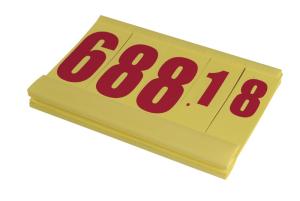 Quality Double Sided Price Sign Board PVC For Shops &amp; Supermarkets wholesale
