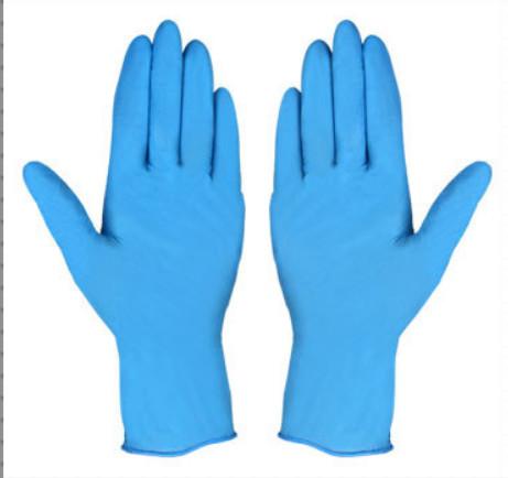 Medical Disposable Industrial Nitrile Gloves Medium Industrial 4.5g Blue Nitrile