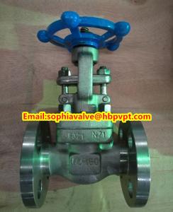 Quality ANSI F321 F316 stainless steel forged gate valve wholesale
