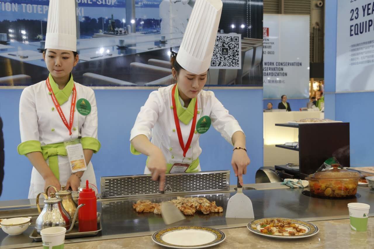 Commercial Teppanyaki Grill Table For Hotel Restaurant Kitchen 8KW