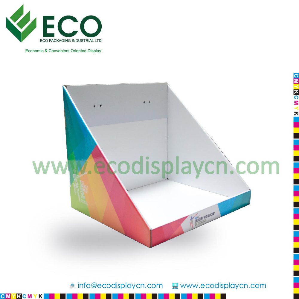 Cardboard Counter Top Display For Shoes Women Summer