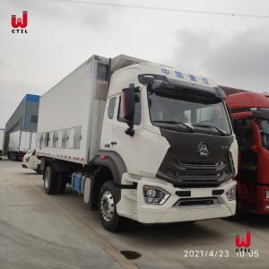 Quality 350hp Single Axle Box Truck Closed Van Truck wholesale