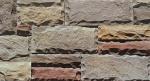 500SQM Outdoor Cultured Stone , Irregular 3D Mushroom Stone Wall Veneer