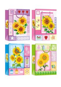 Quality Christmas Holiday Gift Packaging Shopping Bags with handle wholesale