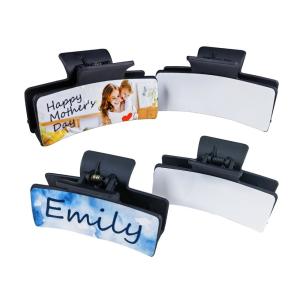 Quality Creative DIY Personalized Mother'S Day Gift Sublimation PET Claw Clip For Everyday Gifting To Women wholesale