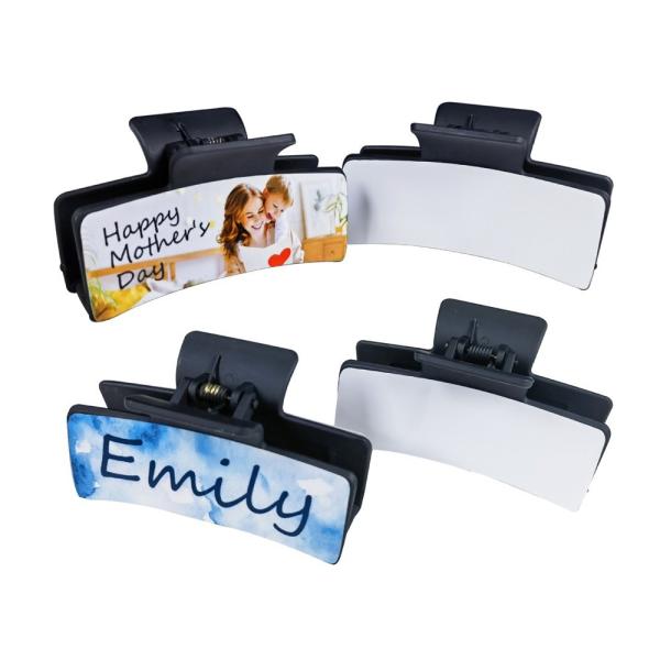 Creative DIY Personalized Mother'S Day Gift Sublimation PET Claw Clip For
