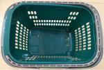 36L Shopping Basket With Wheels Grocery Hand Cart 540×380×380 mm