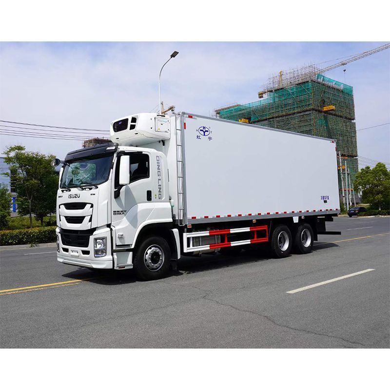 10 Wheels 10tons Refrigerator Truck Freezer Insulation Truck Refrigerated Customization