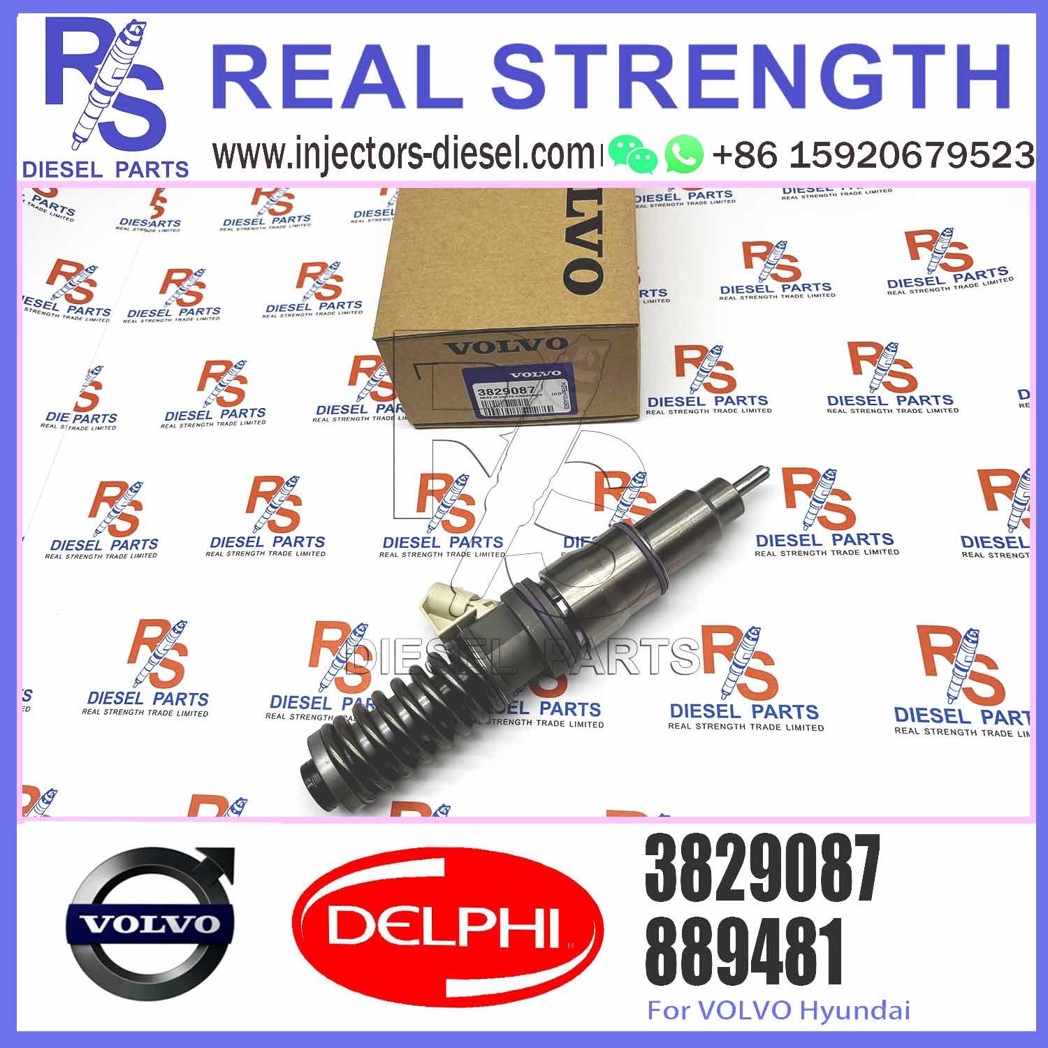Diesel Inyector Fuel Injector Assembly Bebe4c08001 3829087 For V-O-L-V Penta Truck