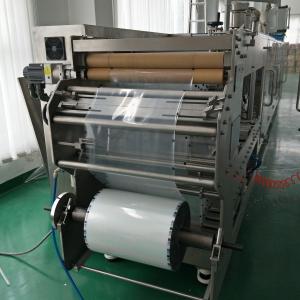 Quality Snack Stand Up Pouch Packing Machine , Laminated Film Stand Pouch Filling Machine wholesale