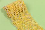 Scallop Wide Crochet Lace Trim OEKO TEX 100 Approved Organic