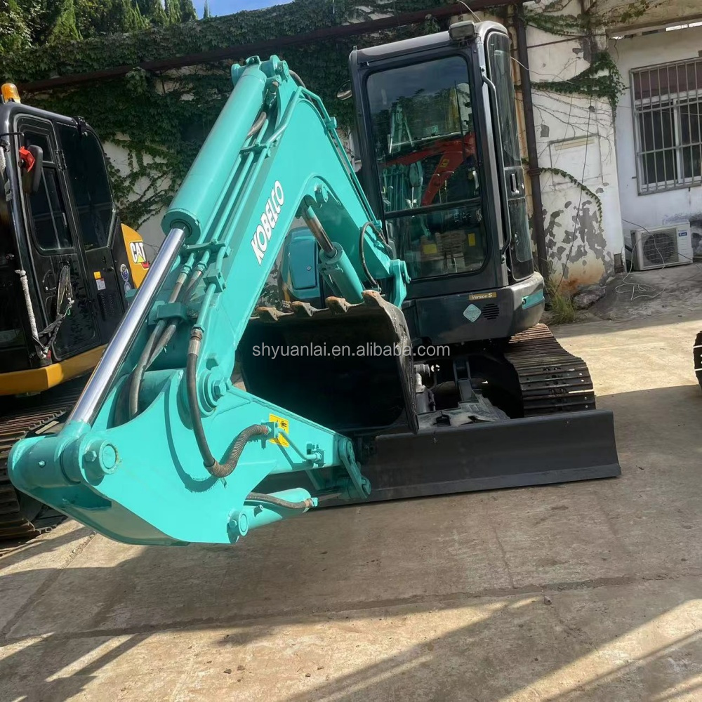 Precision Transformers Used Kobelco SK55 Excavator with Core Components and Performance