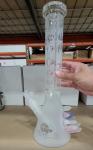 11 Inch Glass Smoking Pipe Straight Tube 6 Lines Perc Percolator Hookah Shisha