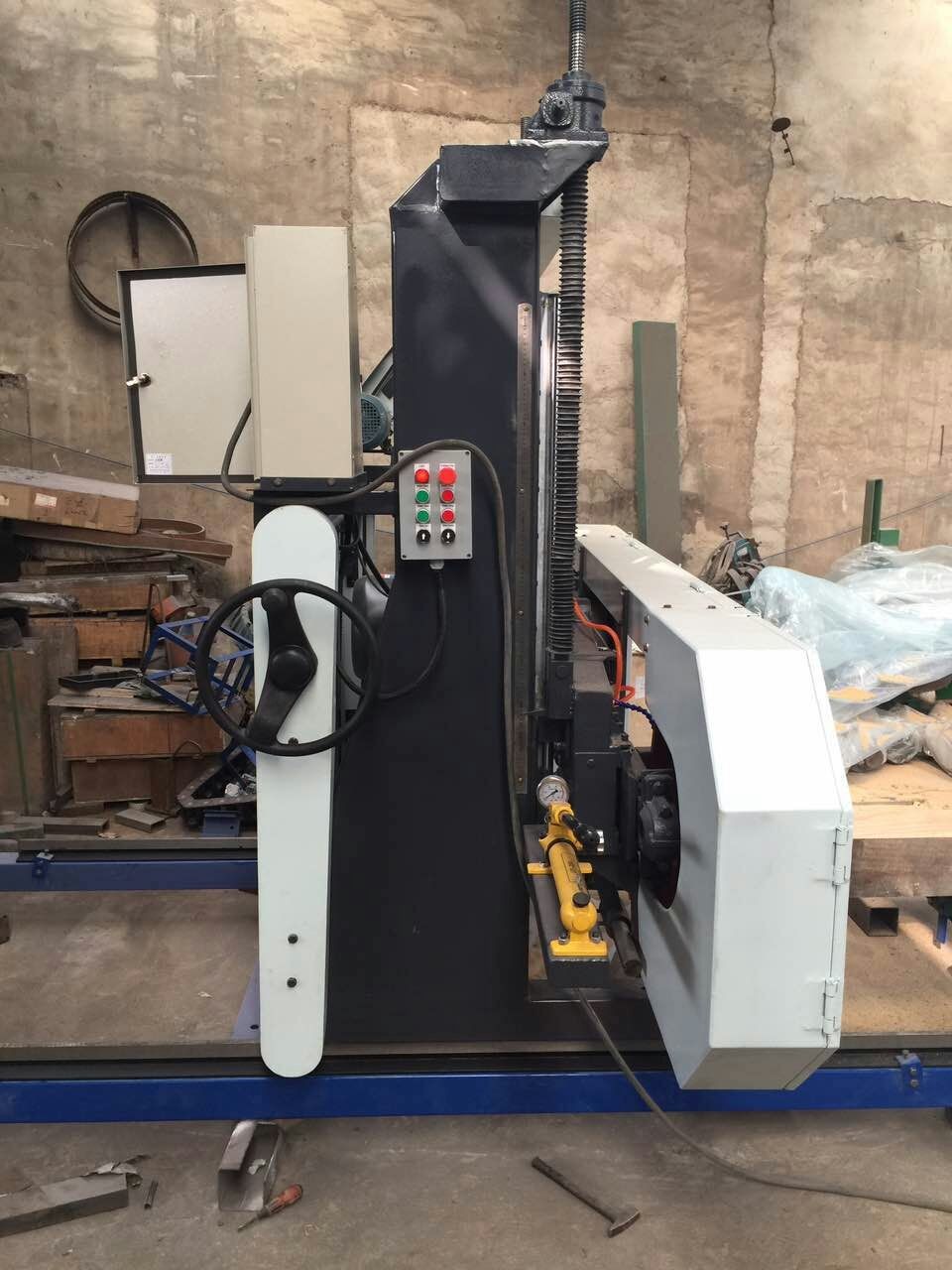 portable wood sawmill band saw, wood working band saw mills, log cutting machine