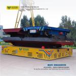 battery powered industrial trackless transfer flat cart for casting factory