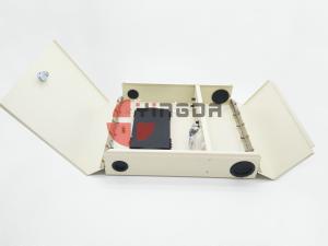 Quality Outdoor Wall Mount 24 Cores Fiber Optic Distribution Box Metal wholesale