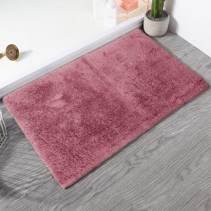 Quality Bsci 100 Anti Skid Bathroom Fluffy Rugs Pearl Yarn Microfiber wholesale