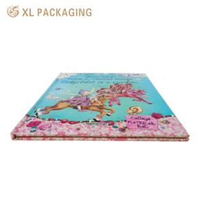 Quality Hardcover Kids Paper Books Full Color Custom Printing Case Bound Booklet wholesale