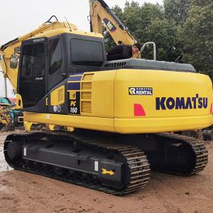 Quality 16.5ton Hydraulic Secondhand Digger Used Komatsu Pc160-7 Second Hand Excavator Machine wholesale