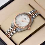 33.5mm Female 3ATM Waterproof Quartz Movement Wrist Watch