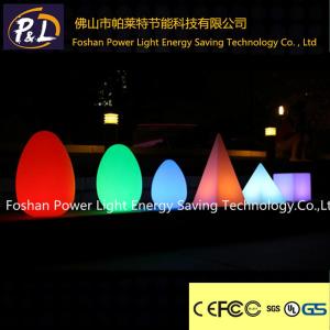 Quality Outdoor Garden Display Egg Shape LED Night Lamp wholesale