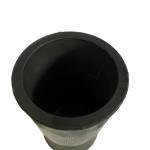 1 - 100kg Capacity Graphite Induction Furnace Crucible Straight Cylindrical Up