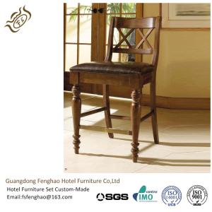 Quality Chatham Commercial Grade Bar Stools Wooden Backrest Rubber Wood Bar Furniture wholesale