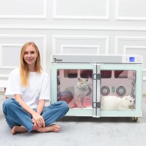Quality Large Space Dog Dryer Room Quick Dry PTC Heating With 4 Blowers wholesale